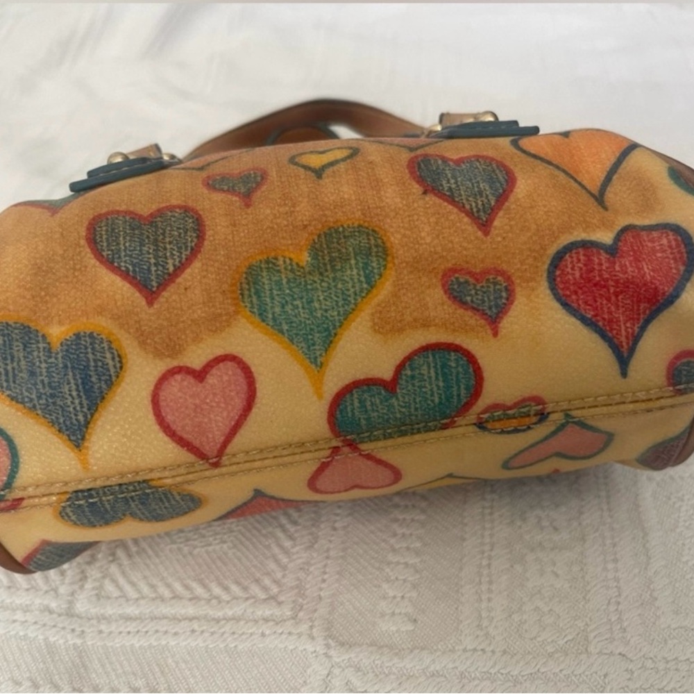 Dooney & Bourke Vintage Y2K Mini Barrel Bag Rainbow Zipper - Picture 9 of 16
